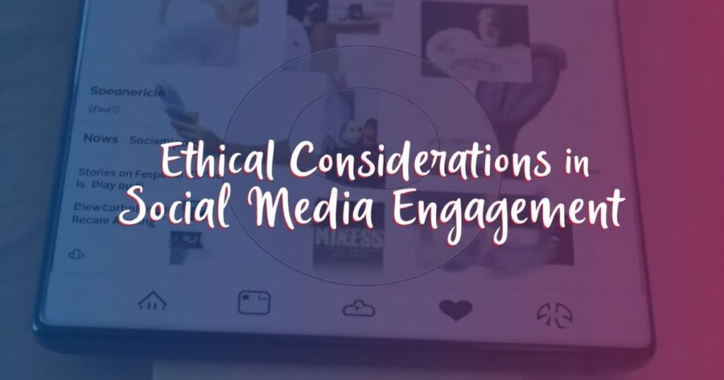 Ethical Considerations in Social Media Engagement